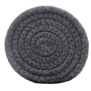 Artisan Woven Cotton Coasters - Ultra Absorbent
