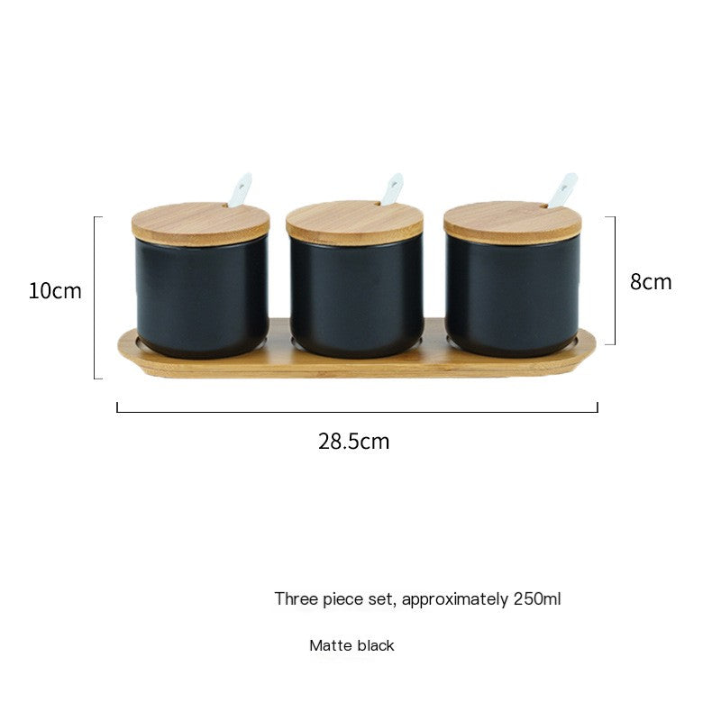 Elegant Nordic Ceramic Spice Holders