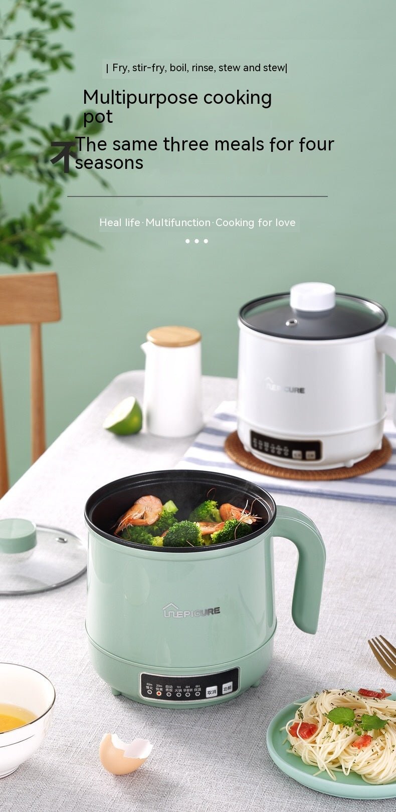 Multi-functional Electric Cooker 110 V220V Small Household Appliances by Creative Vault Marketplace