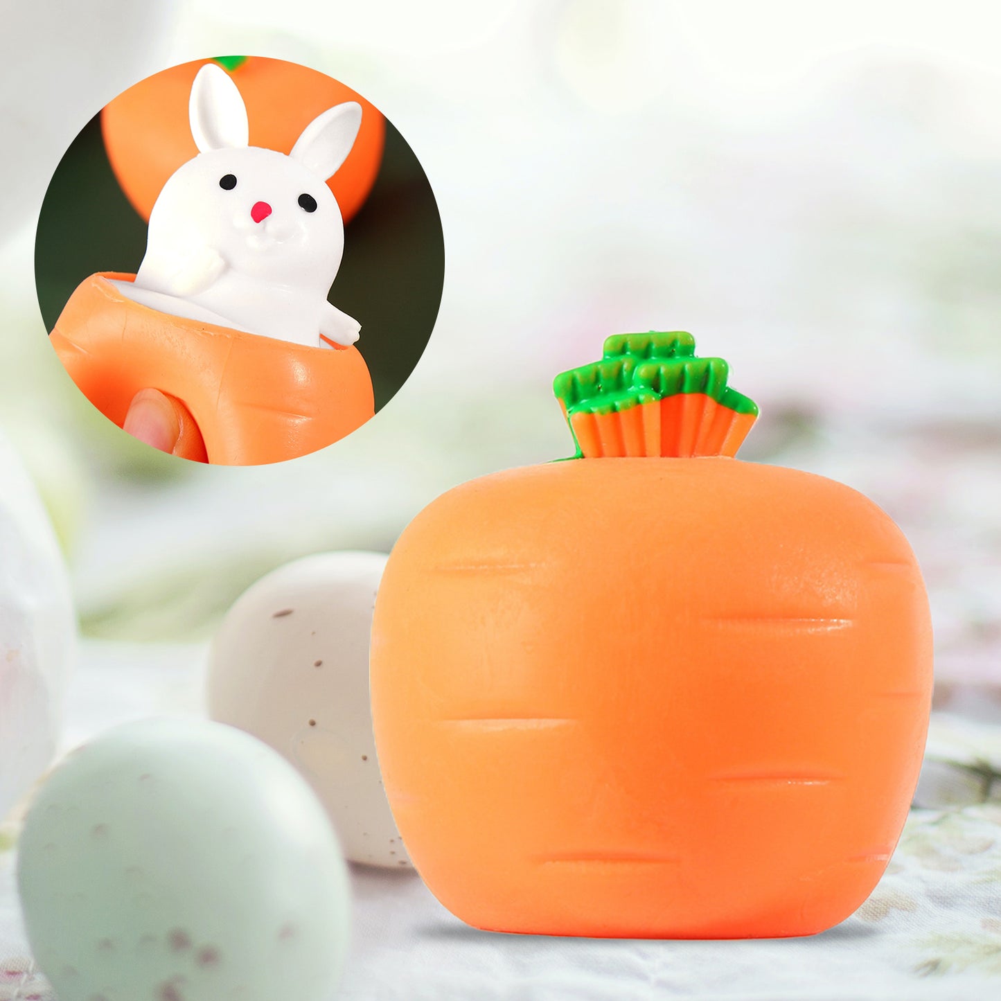 Bunny Carrot Stress Reliever