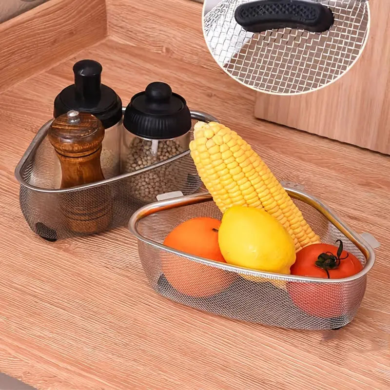 Triangle Steel Kitchen Strainer (1PC)
