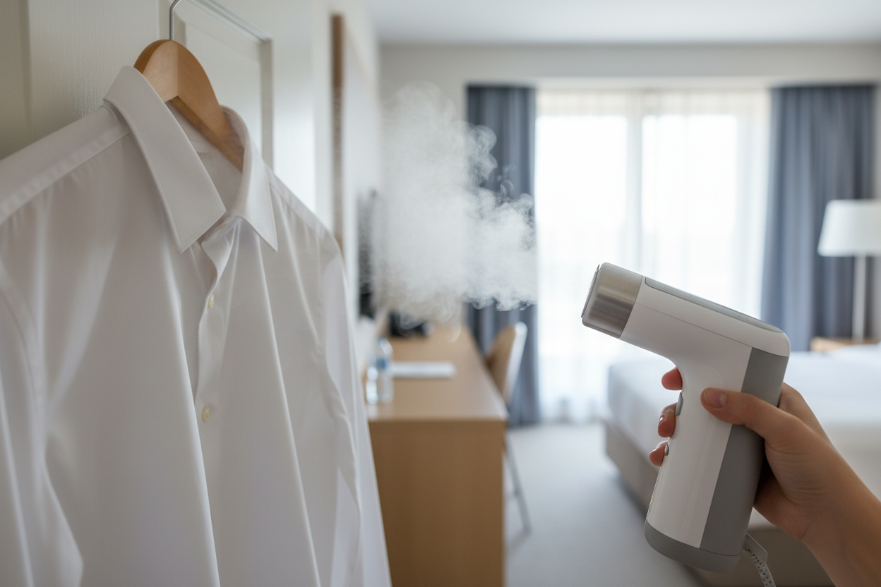The Savvy Traveler's Secret: Why a Mini Garment Steamer Belongs in Every Suitcase