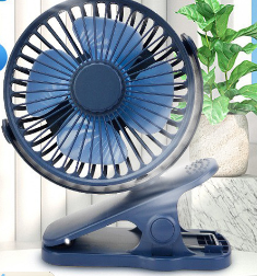 USB Rechargeable Quiet Clip Fan - Ideal for Dorms