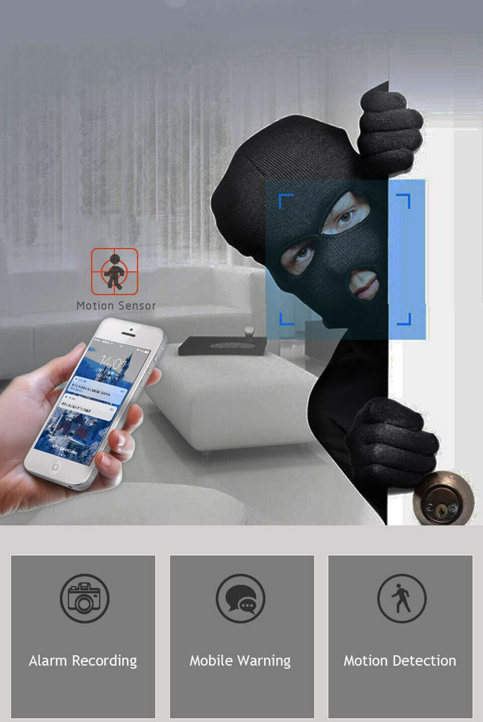 Wireless WiFi CCTV IP Camera for Home Security Monitoring by Creative Vault Marketplace