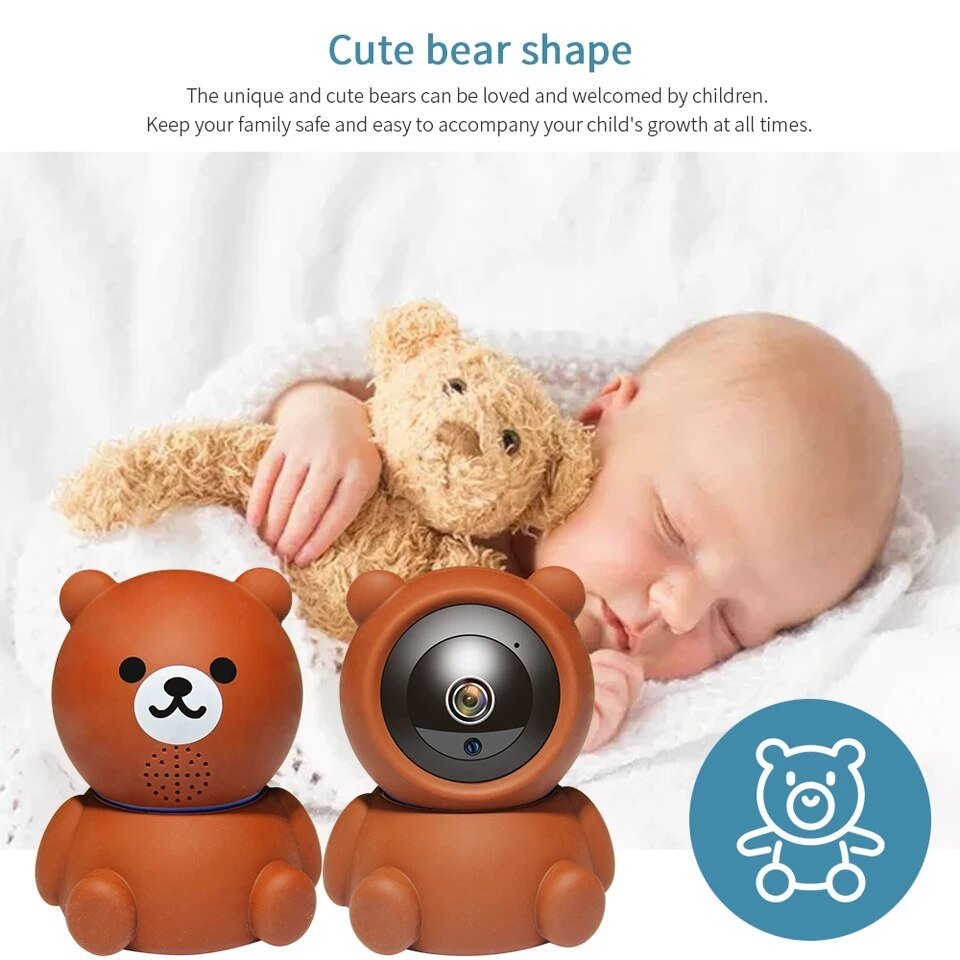 1080P WiFi Security Camera with Auto-Tracking & IR Night Vision by Creative Vault Marketplace