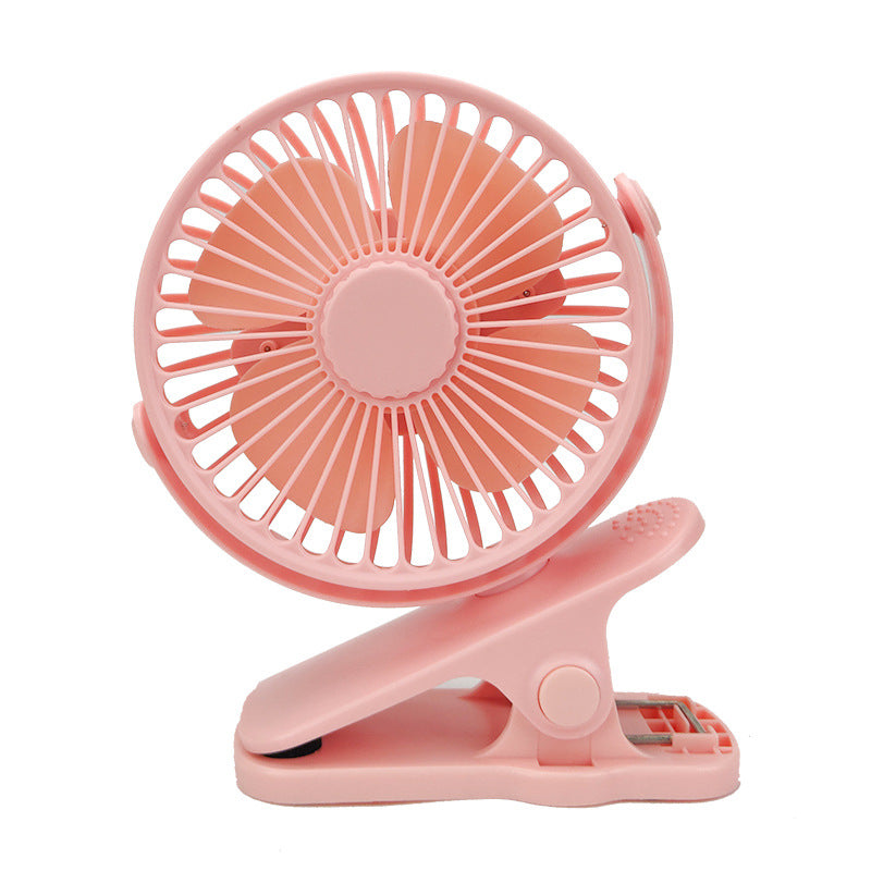USB Rechargeable Quiet Clip Fan - Ideal for Dorms
