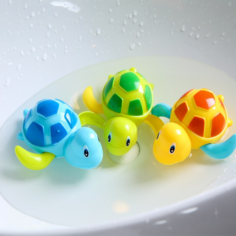 Splashy Turtle Wind-Up Toy for Kids