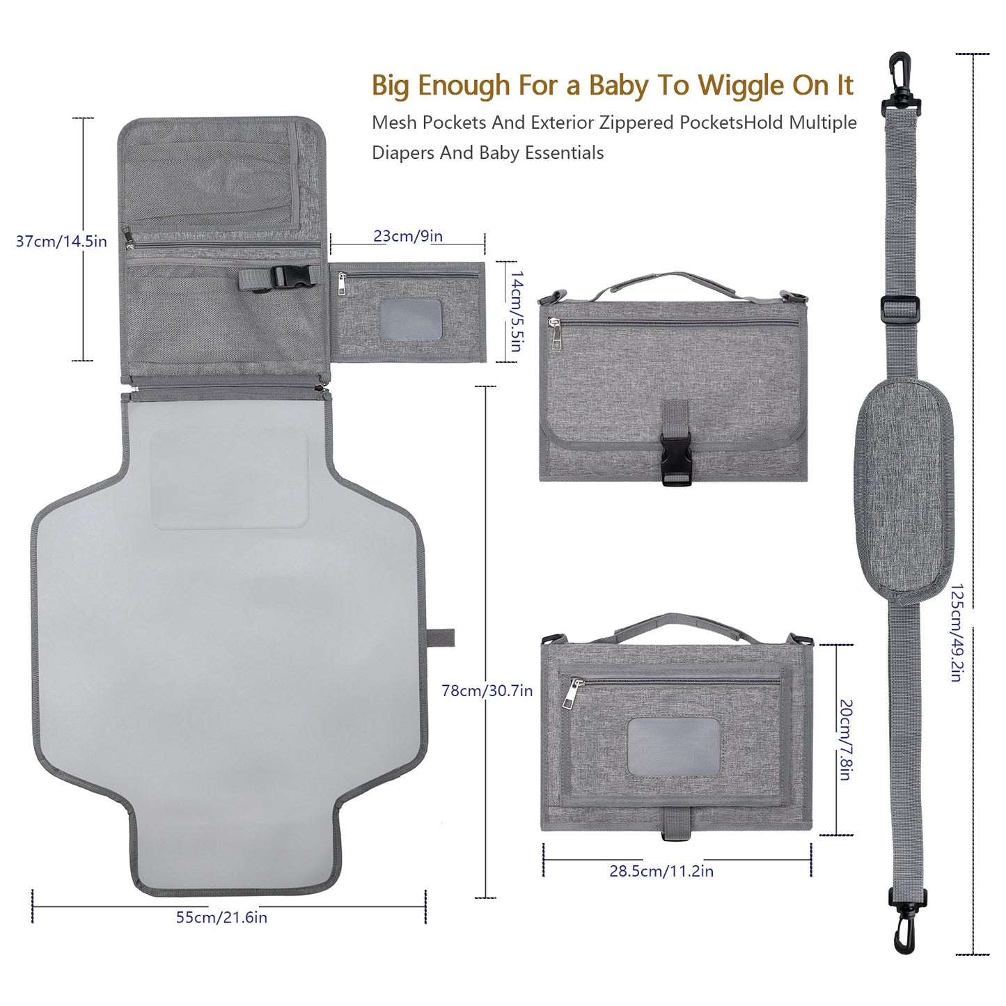Traveler's Comfort Baby Mat