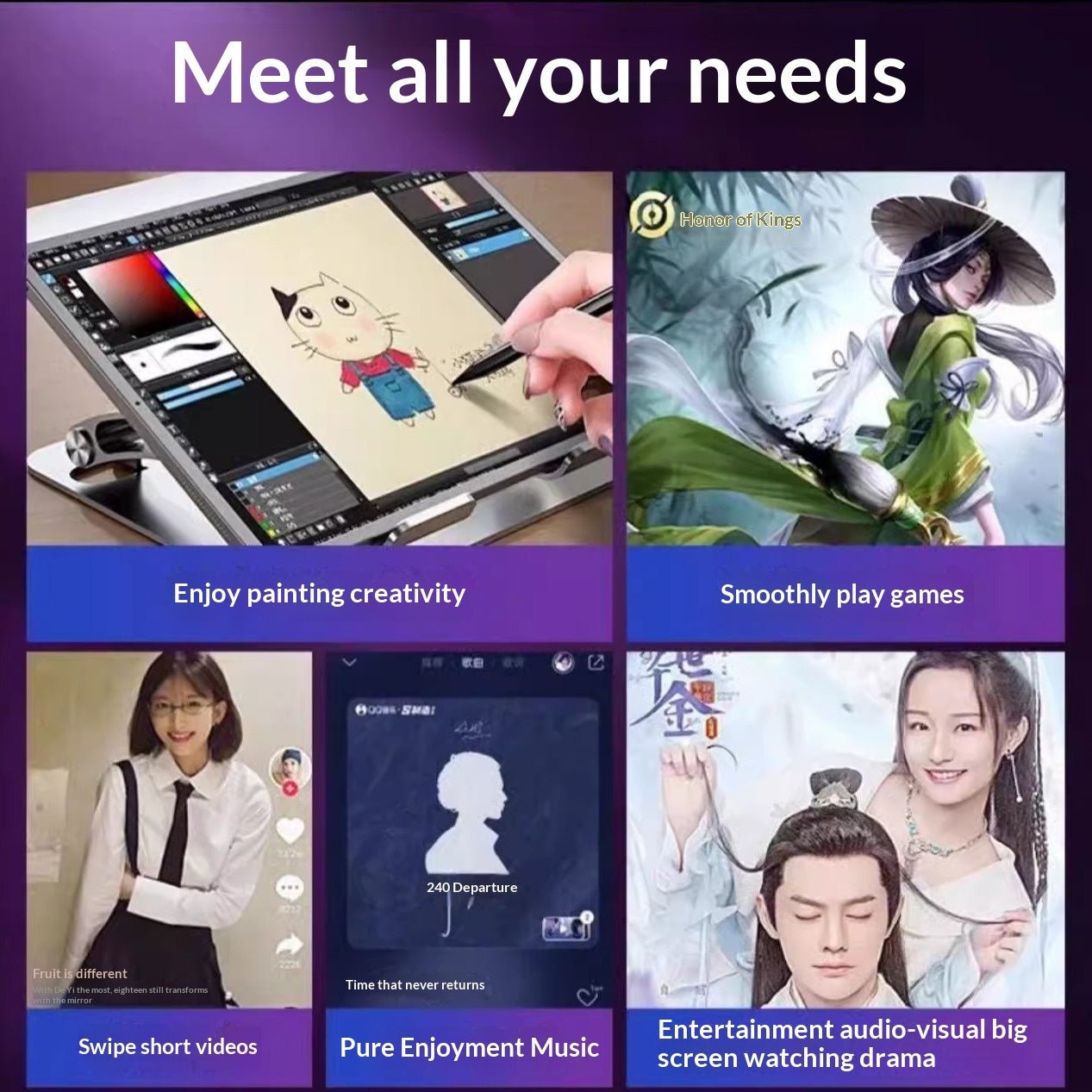 Dimensity 9300 Tablet Device For Gaming And Office Work by Creative Vault Marketplace