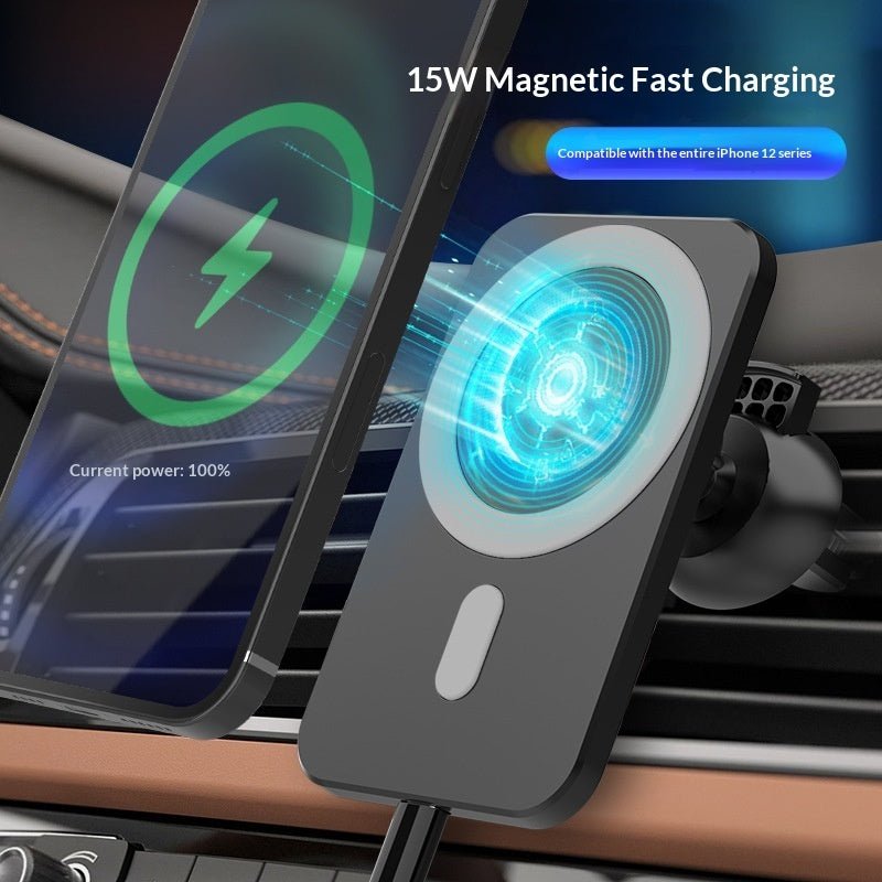 Magnetic Wireless Car Charger 15W, For Smartphones by Creative Vault Marketplace