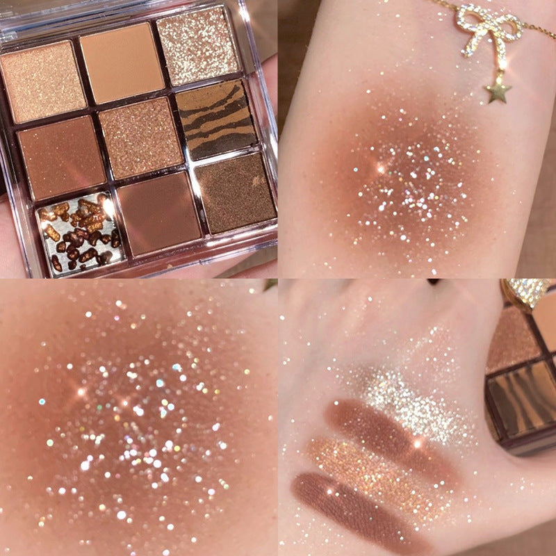 DIKALU Radiant Sunset 9-Color Eyeshadow Set