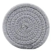 Artisan Woven Cotton Coasters - Ultra Absorbent