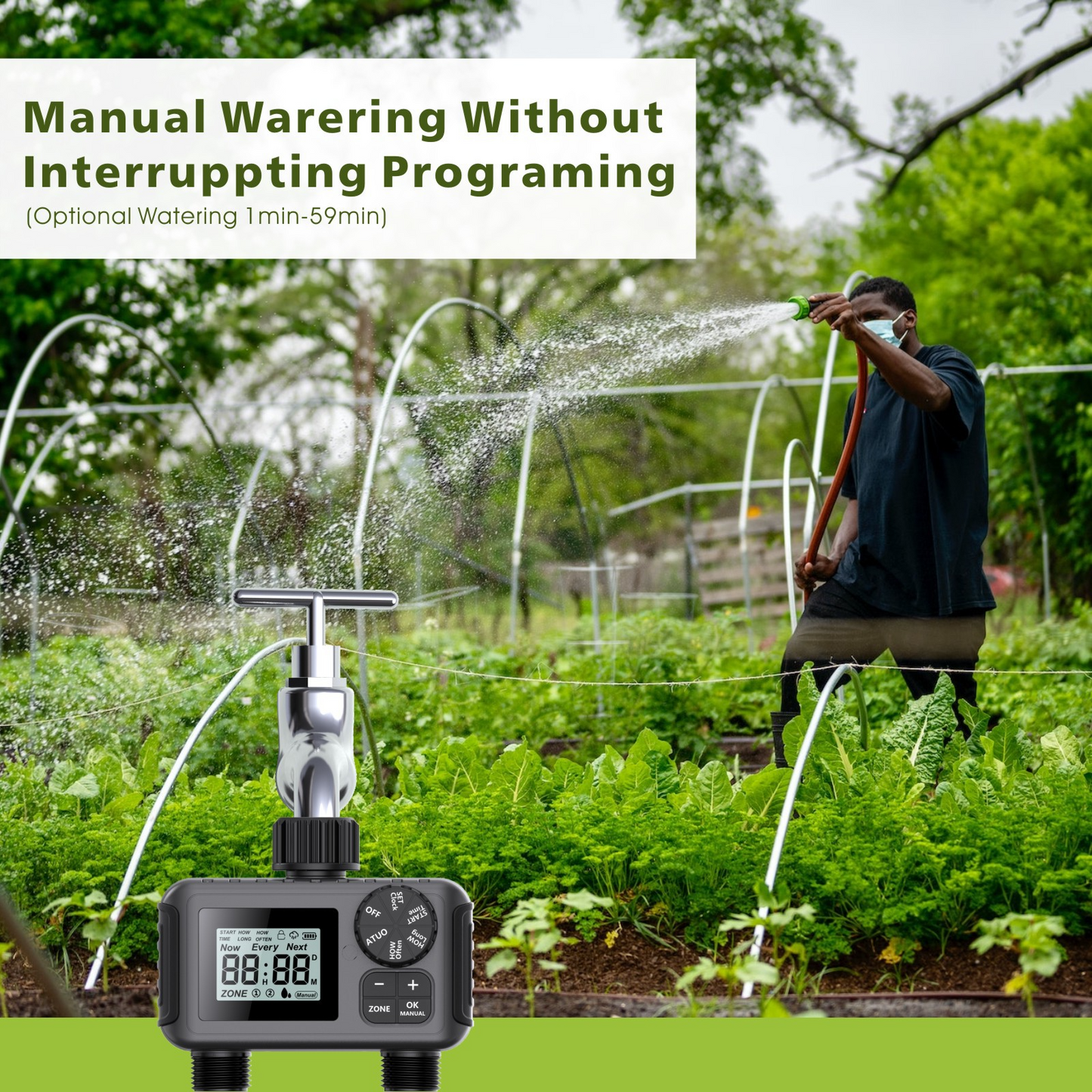 Smart Dual-Channel Garden Timer
