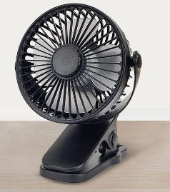 USB Rechargeable Quiet Clip Fan - Ideal for Dorms