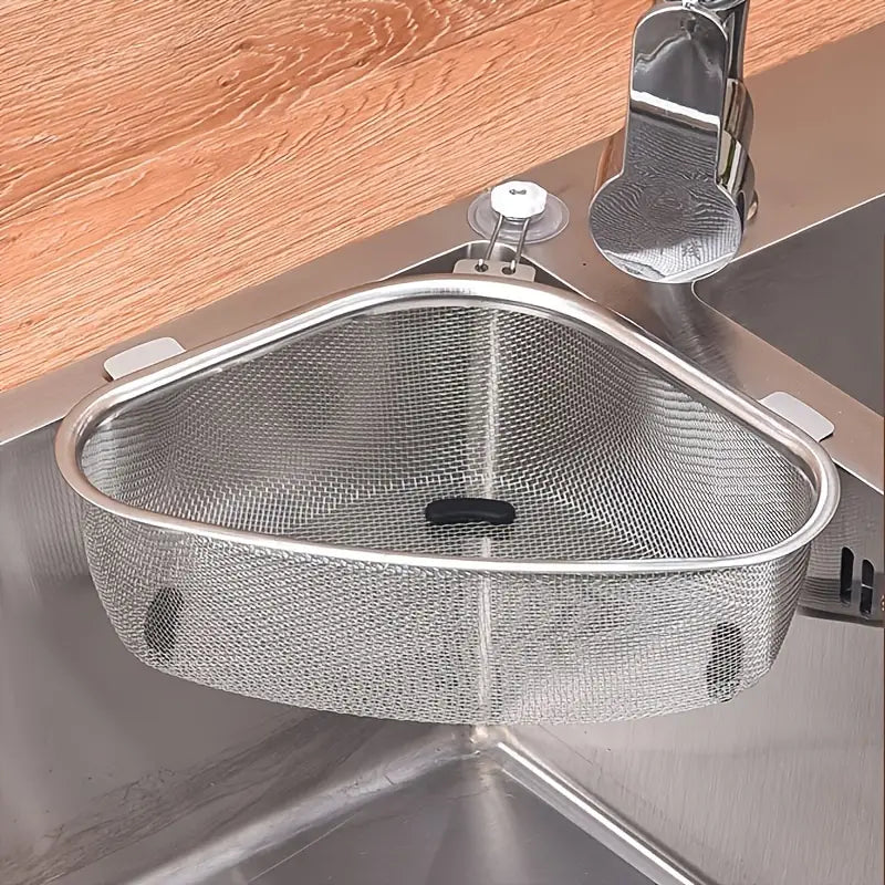 Triangle Steel Kitchen Strainer (1PC)