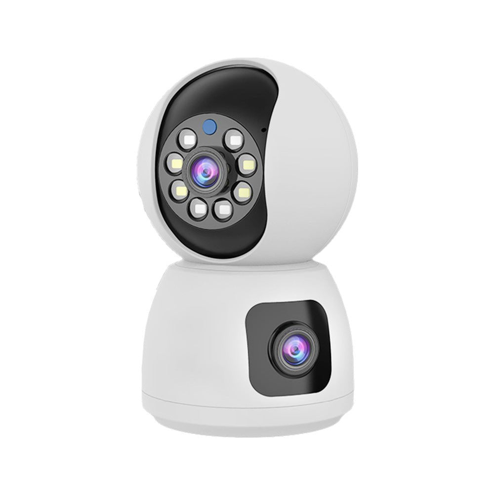 Dual-Lens WiFi Security Camera with HD Monitoring by Creative Vault Marketplace