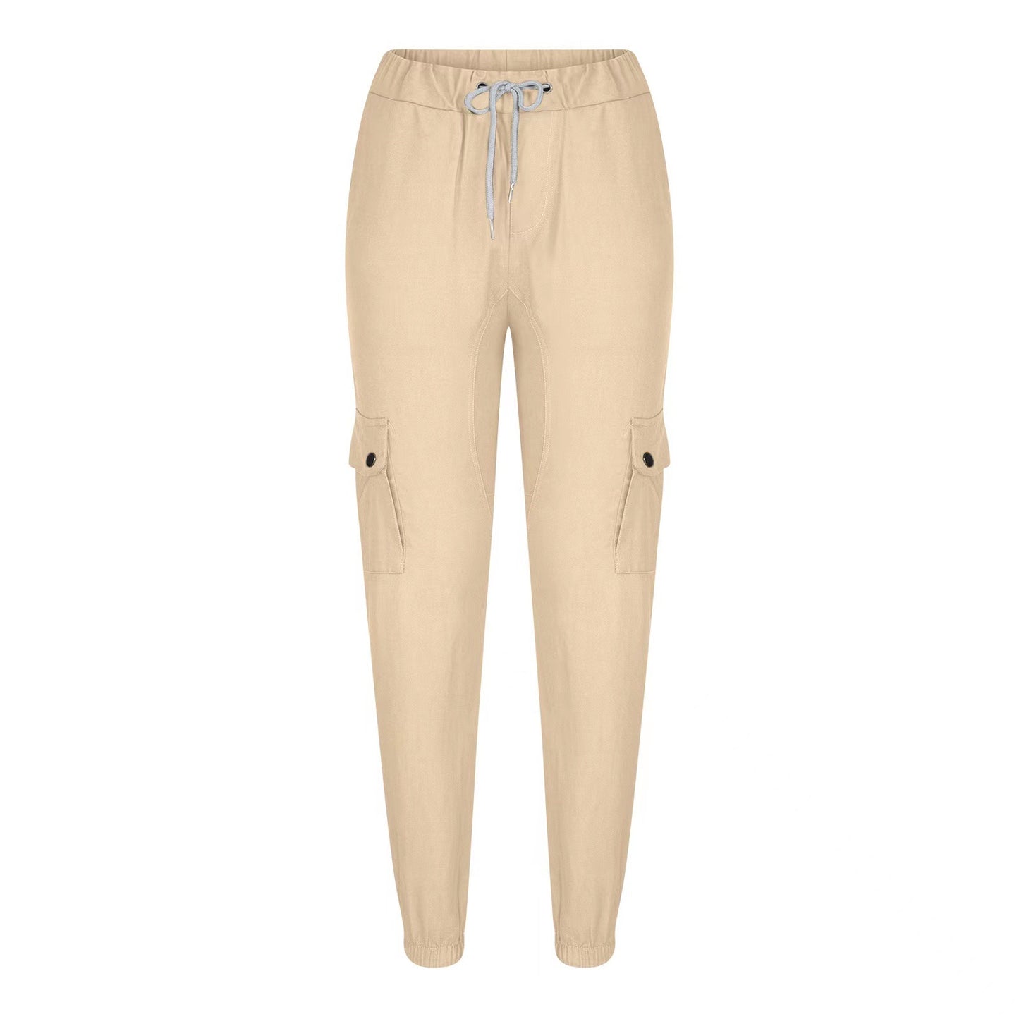 Men's Multi-Pocket Cargo Pants – 100% Cotton Casual Trousers (M–XXXL)