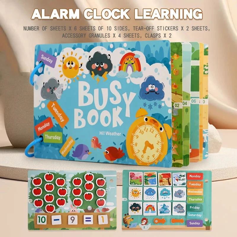 Children's Reusable Activity Books, Early Learning Educational Tools for School and Home, Fun Interactive Toys with Animal, Transportation, and Farm Themes, Matching Games, Suitable for Ages Three and up by Creative Vault Marketplace