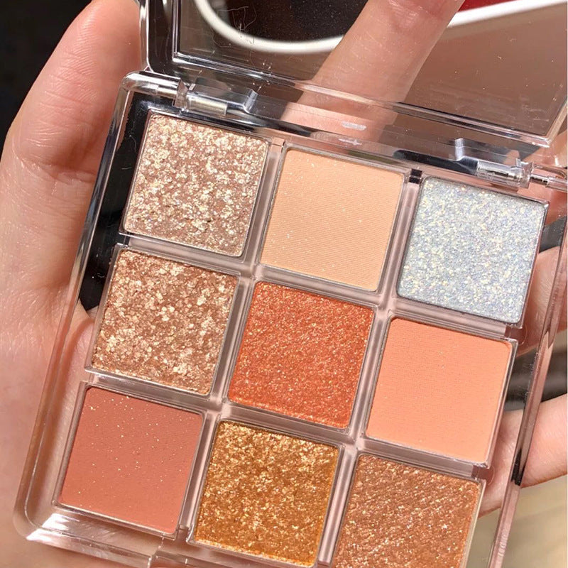 DIKALU Radiant Sunset 9-Color Eyeshadow Set