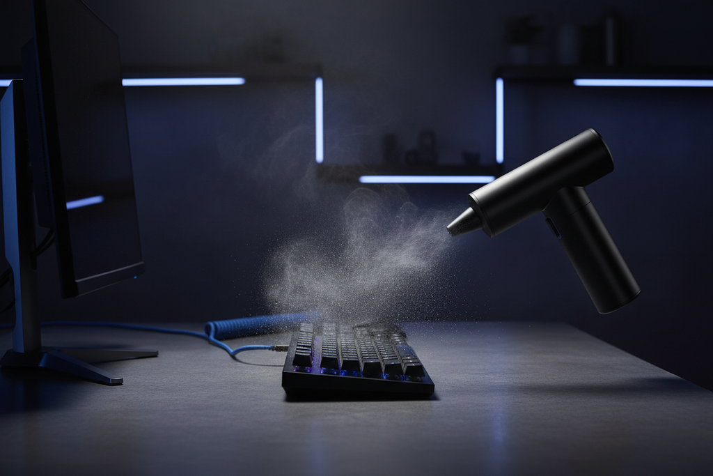 Cordless Electric Air Duster — 70m/s Blower for Keyboards, Cameras & Electronics by Creative Vault Marketplace
