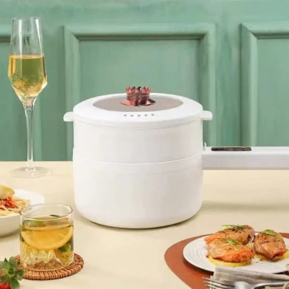 Mini Multi Cooker Electric Hot Pot and Frying Pan by ARBA Global