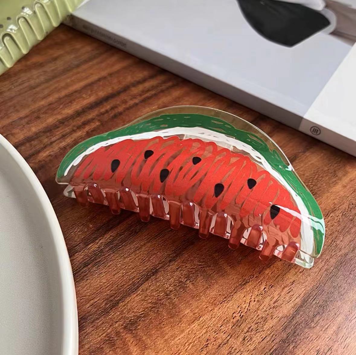 Fruity Summer Acrylic Hair Claw