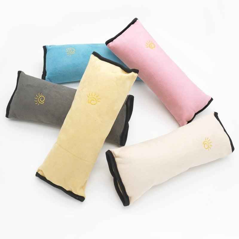 Baby Seat Belt Cover & Pillow Pad – Soft Car Seat Strap Cushion for Kids by Stevvex