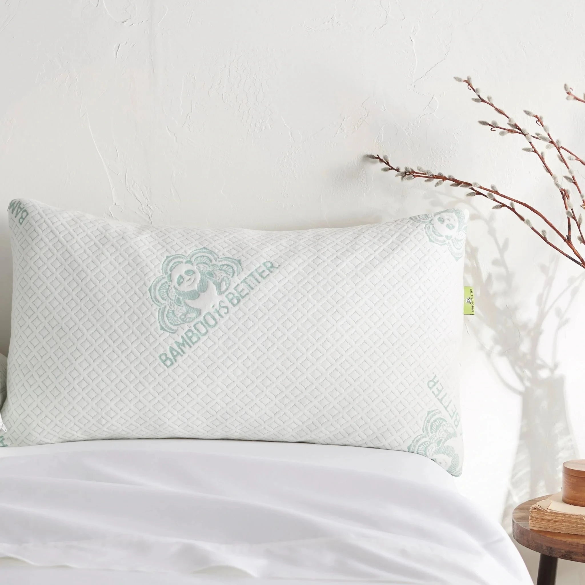 Adjustable Bamboo Cooling Pillow | Bed Pillows by Bamboo is Better