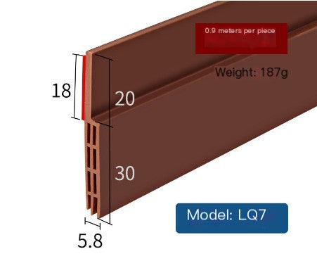 Door Insulation Strip, Sound & Weatherproof