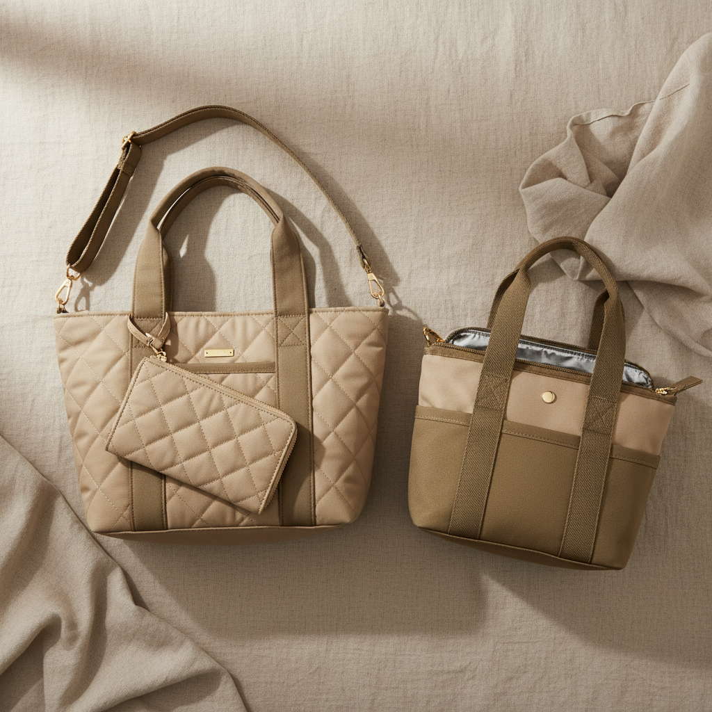 Beige Bundle Flat Lay