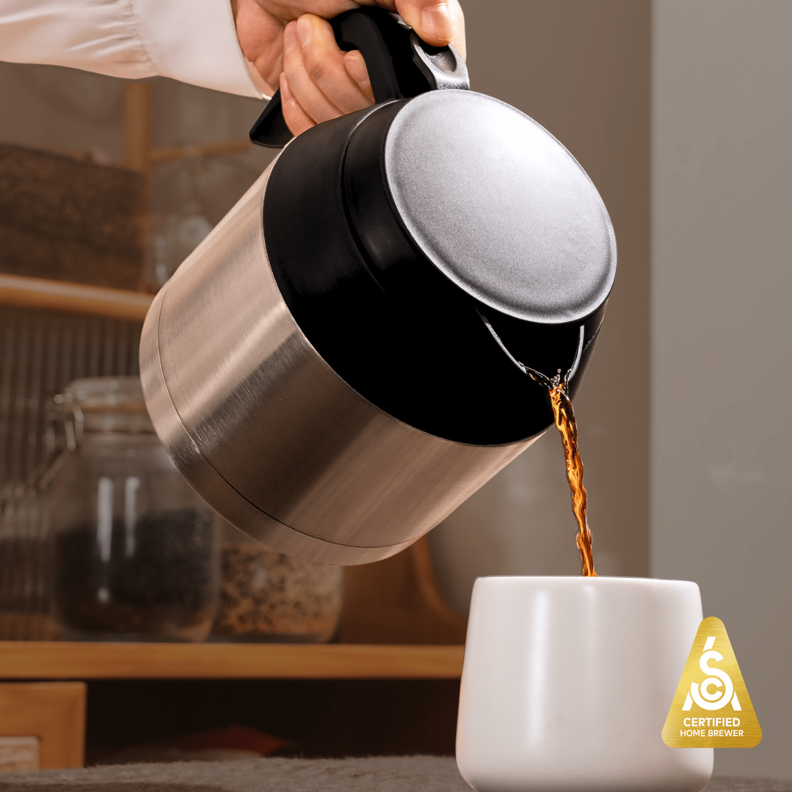 Bonavita 5-Cup Coffee Maker, Thermal Coffee Brewer – Compact Size, Elegant, and Precise, BPA-Free by Bonavita