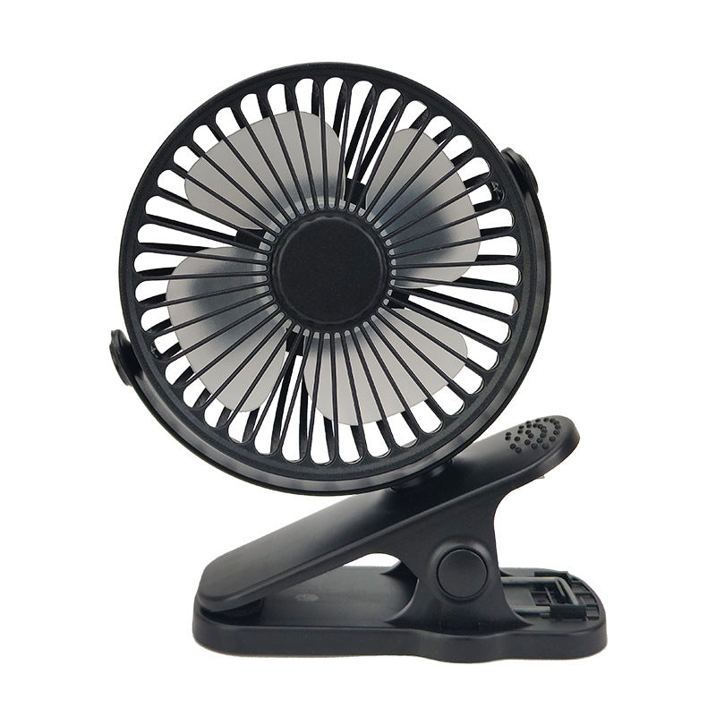 USB Rechargeable Quiet Clip Fan - Ideal for Dorms