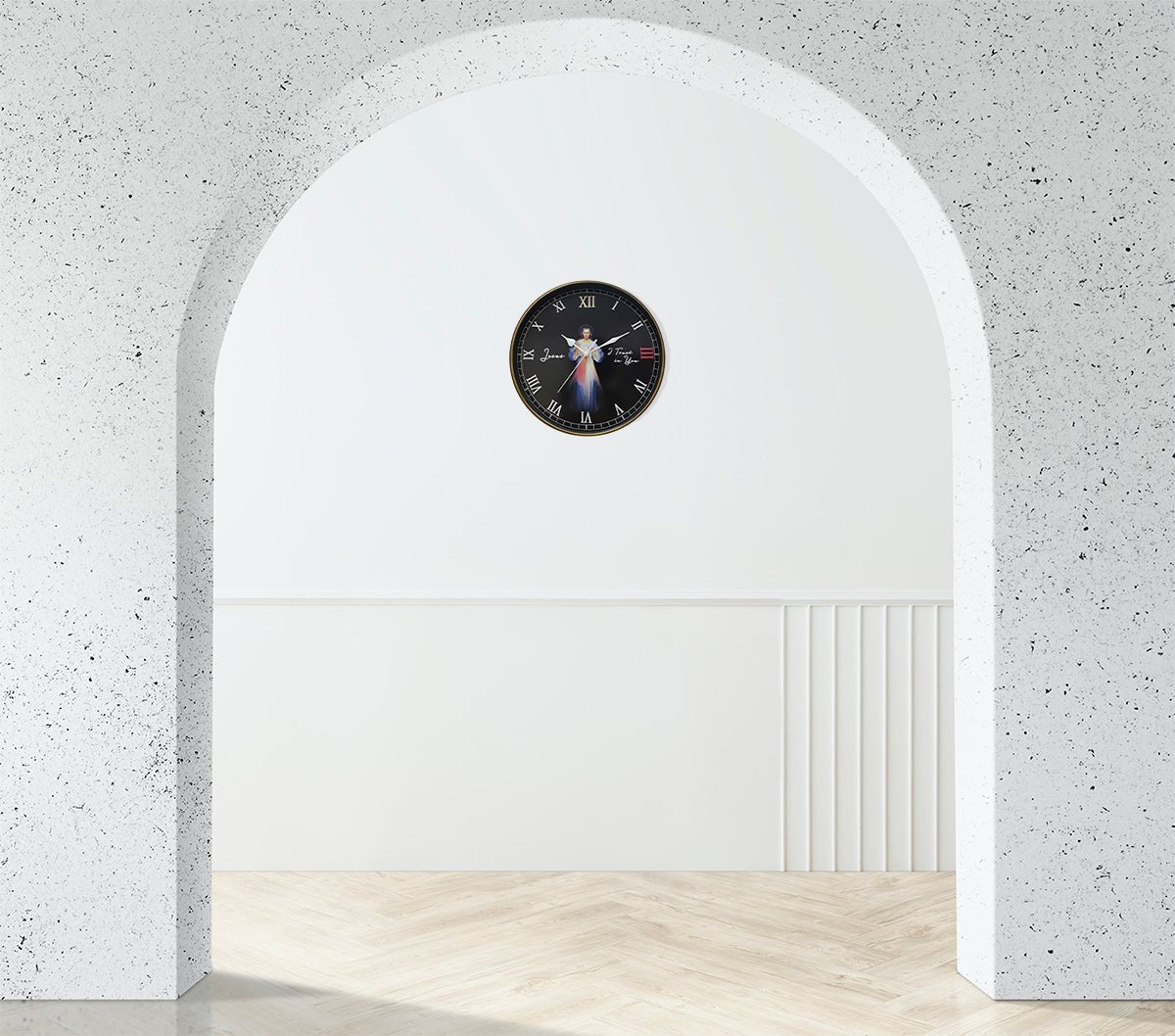 Divine Mercy Wall Clock - Buy 1 Get 1 Free by CatholicShop.com