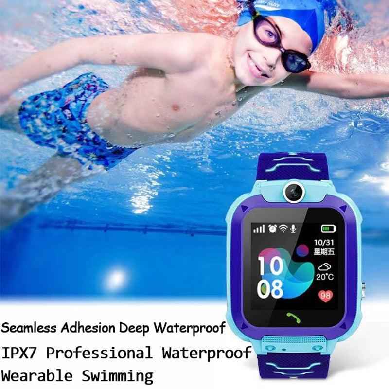 Kids Smart Watch Phone with SIM Card, GPS & HD Touch Screen by Stevvex
