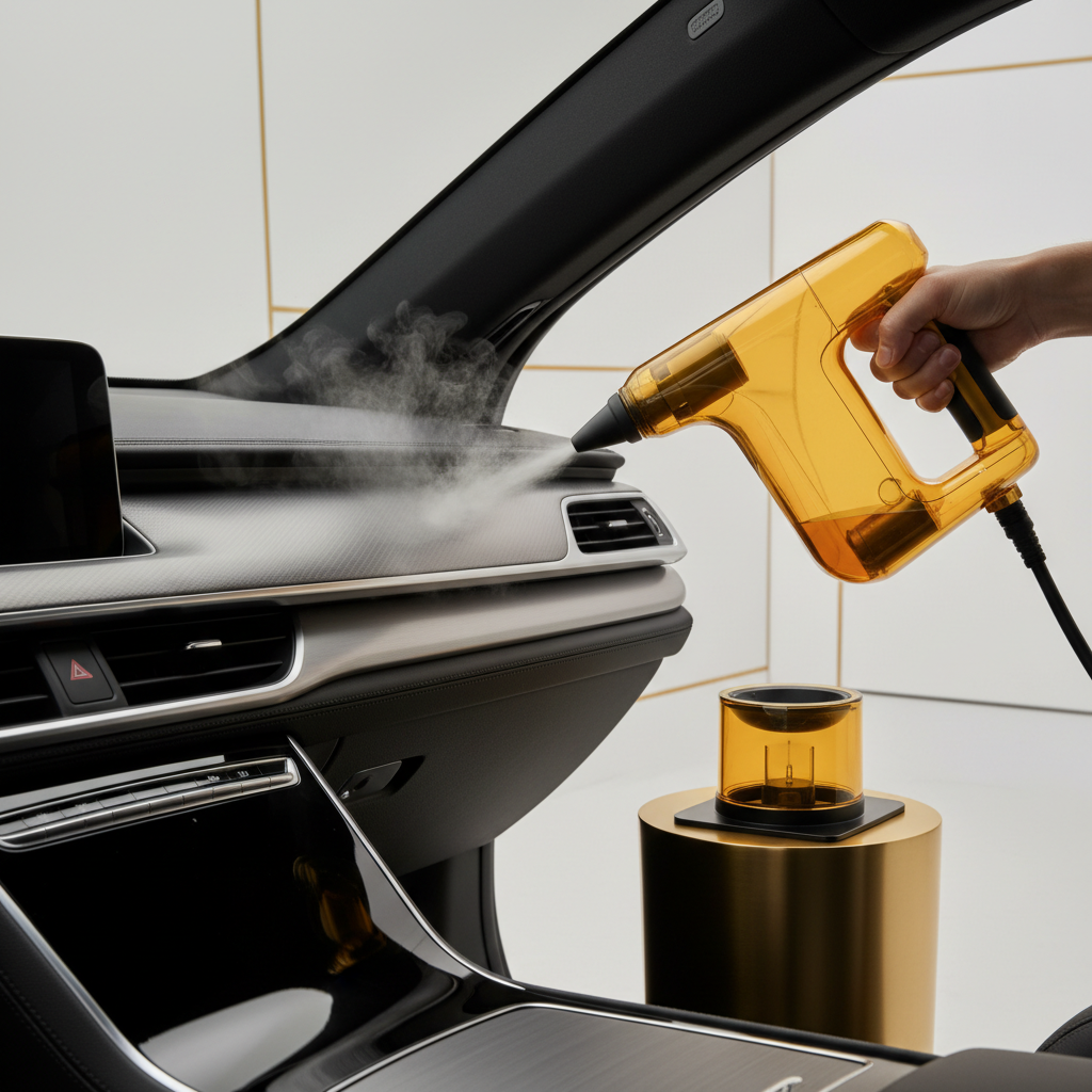 Color-Changing Car Steam Cleaner & Detailer (110V) by Creative Vault Marketplace