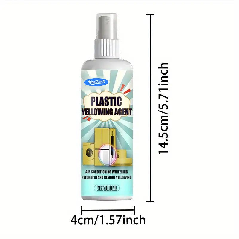 Anti-Yellow Fabric Stain Remover & Whitener (100ml + Applicator Towel) by Creative Vault Marketplace