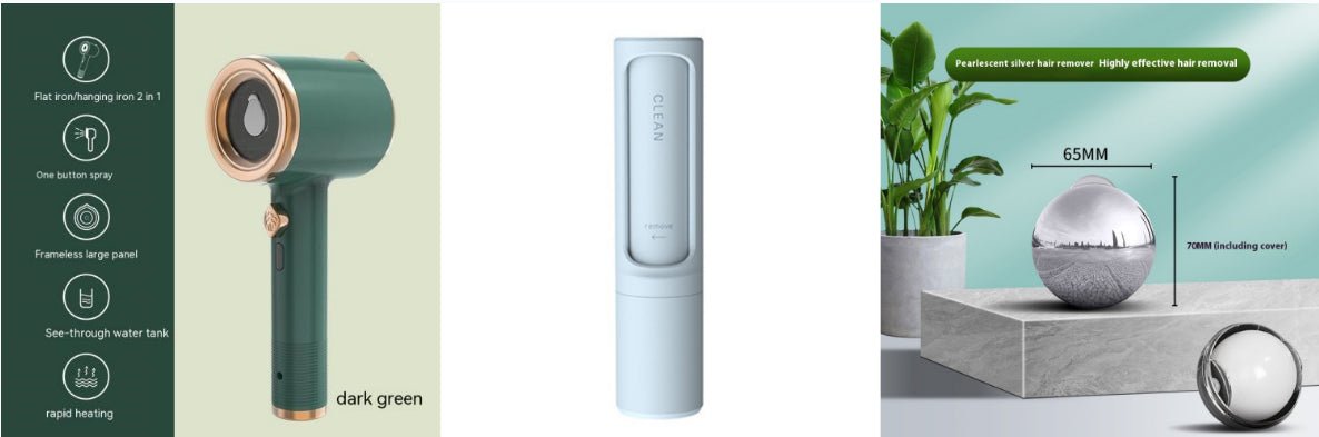 Mini Portable Handheld Garment Steamer | Travel & Home Fabric Steamer by Creative Vault Marketplace