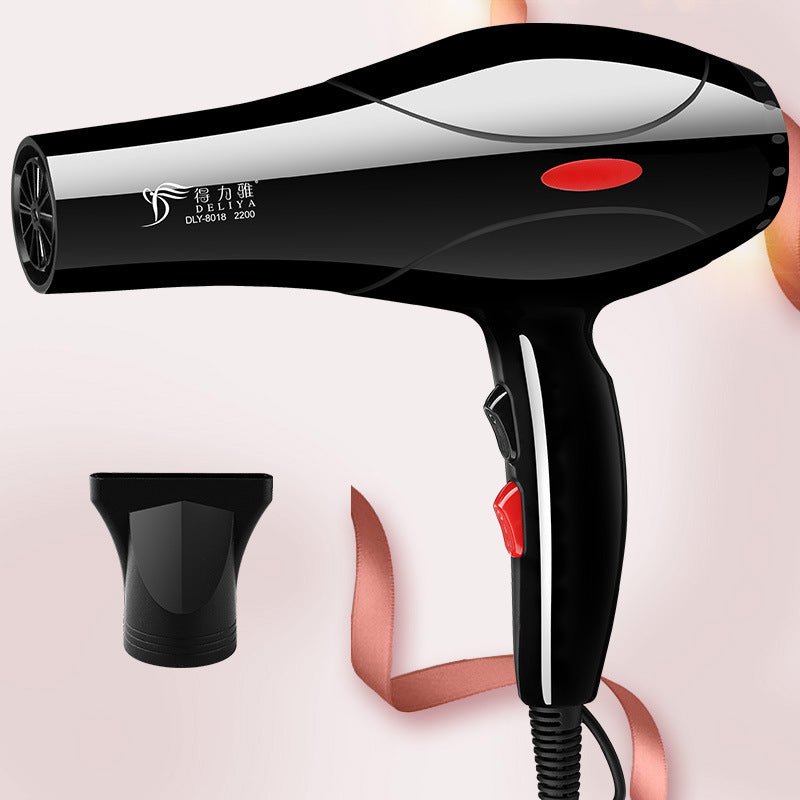 High Power Hair Dryer | 5-Speed Hot & Cold with Styling Attachments by Creative Vault Marketplace