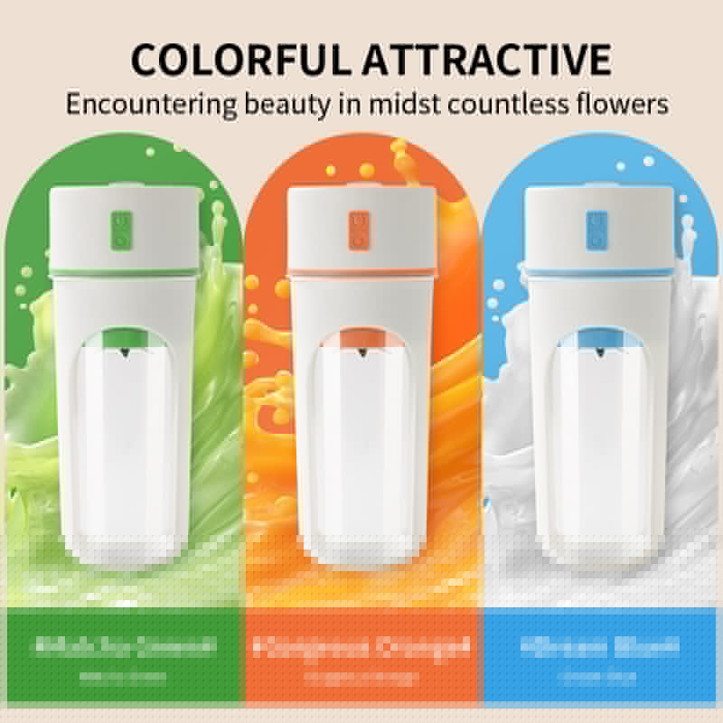 Portable USB Rechargeable Blender – 400ml Wireless Smoothie Juicer by Creative Vault Marketplace