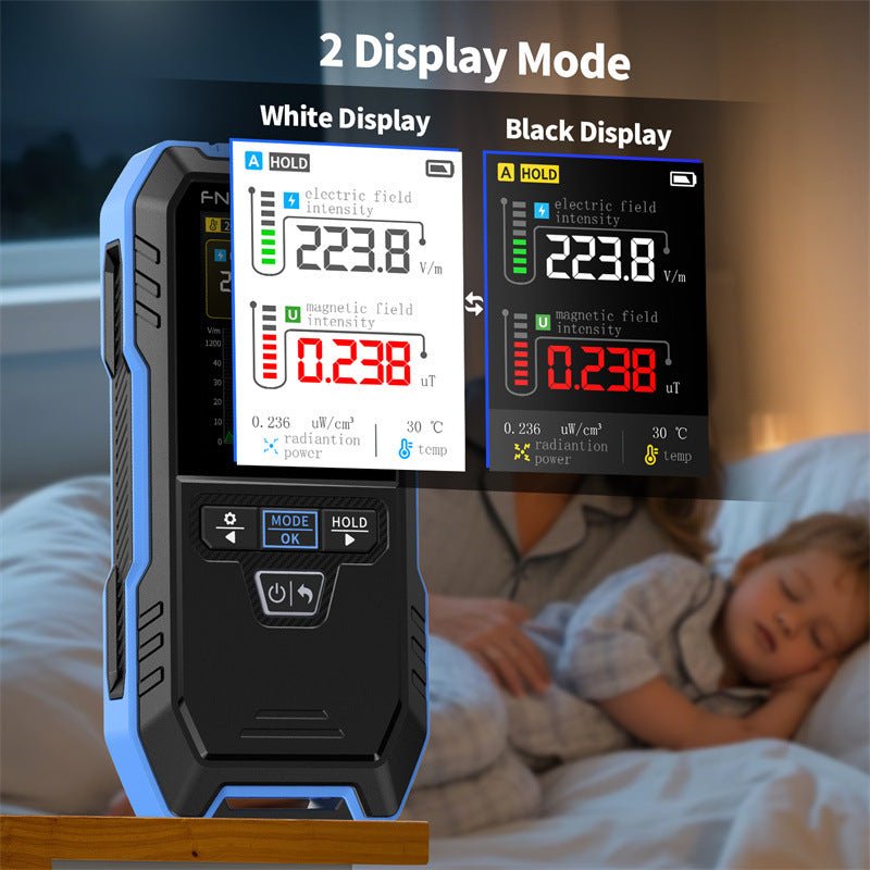 FNIRSI ERD-10 Electromagnetic Radiation Detector – EMF Meter for Home Safety by Creative Vault Marketplace