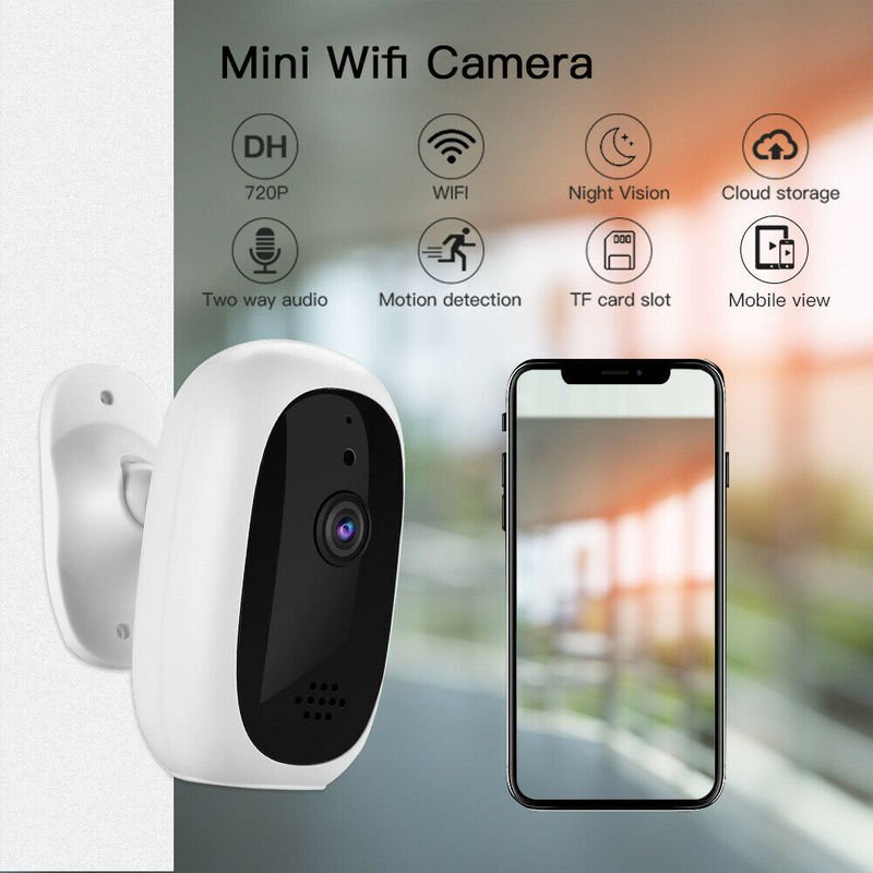 WiFi Network Security Camera with HD Video & Remote Access by Creative Vault Marketplace