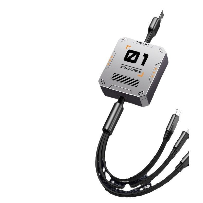 Three-in-one Extension Cable For Smartphones by Creative Vault Marketplace