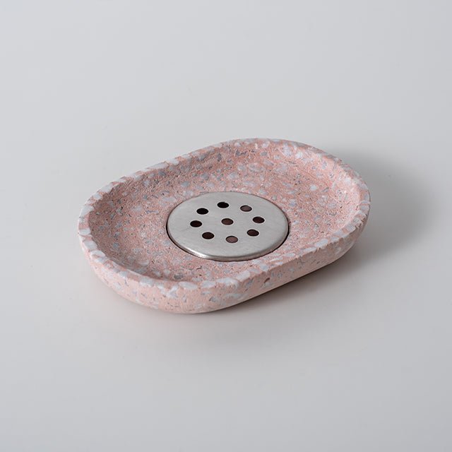 Nordic Minimalist Terrazzo Bathroom Accessories Set by Creative Vault Marketplace