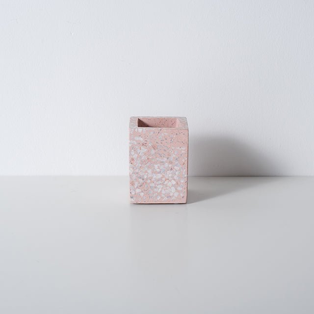 Nordic Minimalist Terrazzo Bathroom Accessories Set by Creative Vault Marketplace