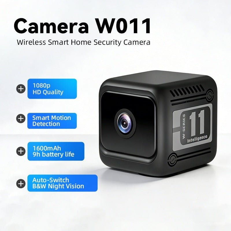 W11 HD Action & Security Camera with Wide-Angle Lens by Creative Vault Marketplace