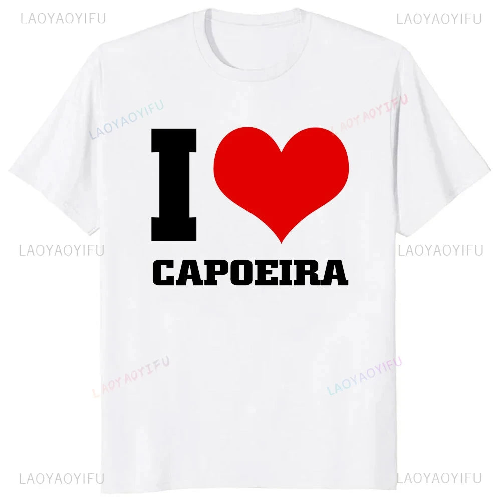 Capoeira Brazilian Graphic T-Shirt – Unleash Your Inner Warrior in Style by Creative Vault Marketplace