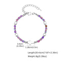 Religious Cross Pink Crystal Natural Stone Beads Chain Bracelet for Women Christian Faith Jewelry Easter Baptism Gift by Creative Vault Marketplace