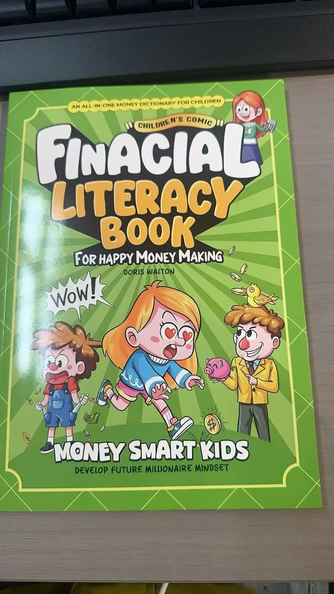 Children's Financial Intelligence Knowledge Book - Financial Thinking Cultivation Comic Version with insights for Young Learners by Creative Vault Marketplace