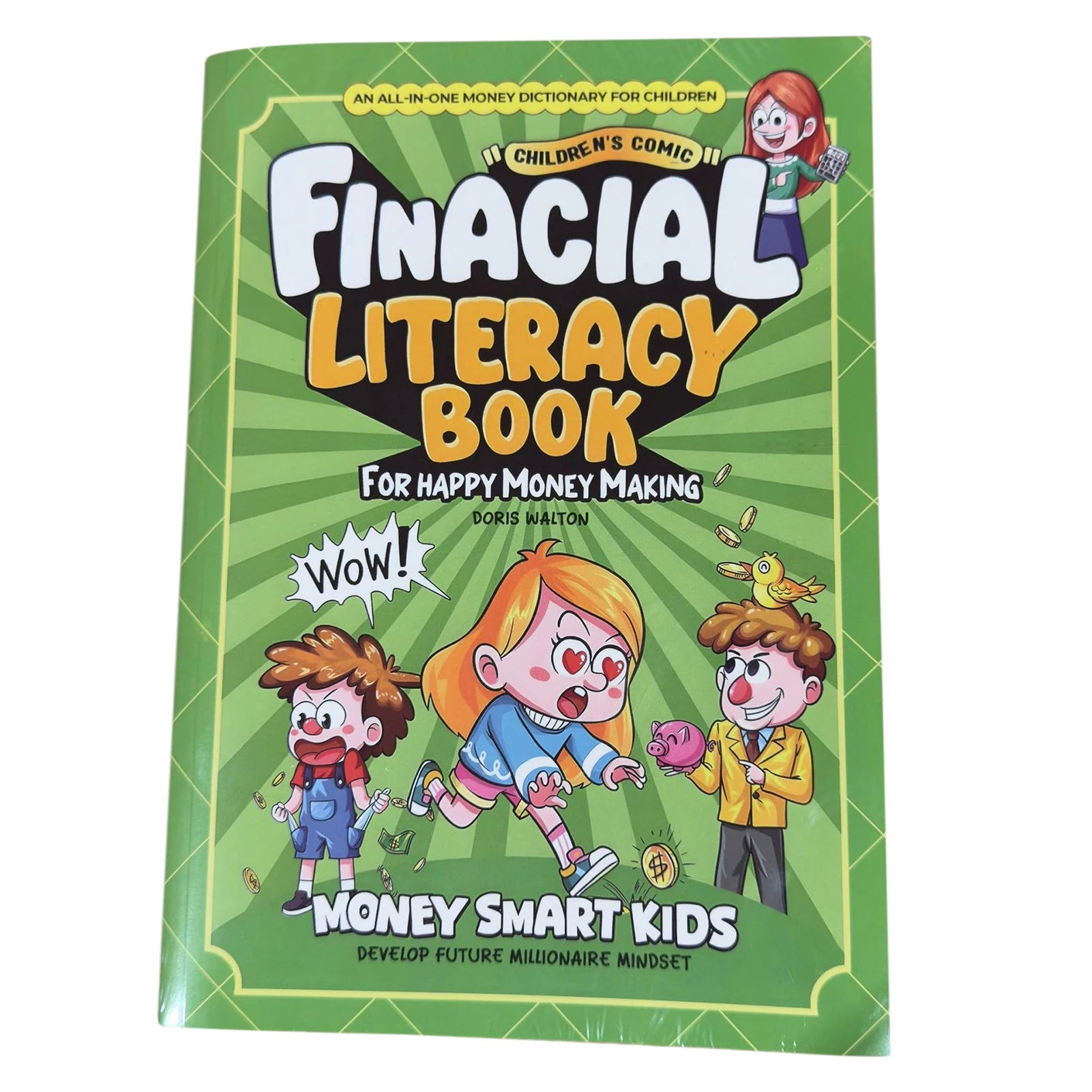 Children's Financial Intelligence Knowledge Book - Financial Thinking Cultivation Comic Version with insights for Young Learners by Creative Vault Marketplace