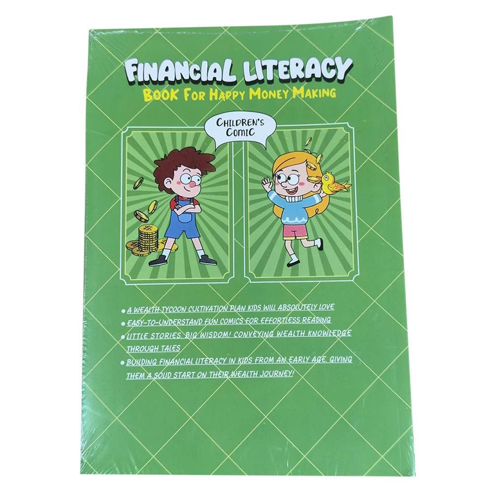 Children's Financial Intelligence Knowledge Book - Financial Thinking Cultivation Comic Version with insights for Young Learners by Creative Vault Marketplace
